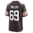 Zennovawear Tyre Phillips Cleveland Browns Team Game Jersey - Brown