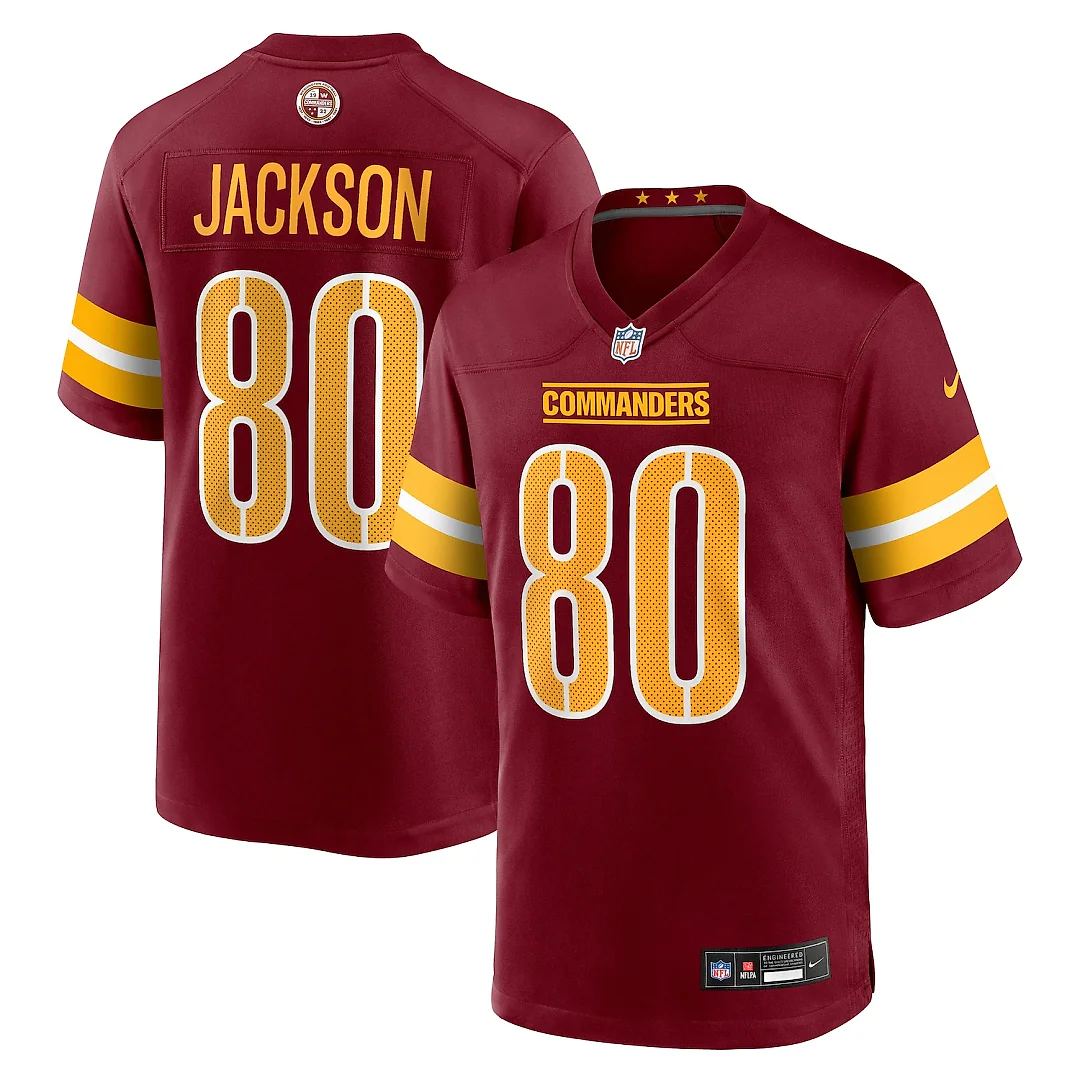 Zennovawear Tyree Jackson Washington Commanders Team Game Jersey - Burgundy