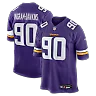 Zennovawear Tyrion Ingram-Dawkins Minnesota Vikings Team Game Jersey - Purple