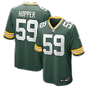 Zennovawear Ty'Ron Hopper Green Bay Packers Game Jersey - Green