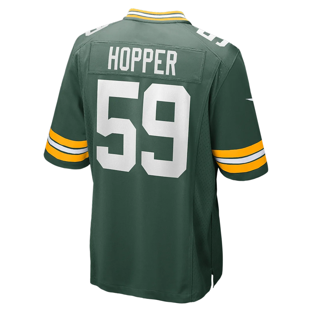 Zennovawear Ty'Ron Hopper Green Bay Packers Game Jersey - Green