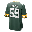Zennovawear Ty'Ron Hopper Green Bay Packers Game Jersey - Green