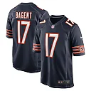 Zennovawear Tyson Bagent Chicago Bears Game Jersey - Navy