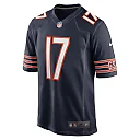 Zennovawear Tyson Bagent Chicago Bears Game Jersey - Navy