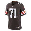Zennovawear Tytus Howard Cleveland Browns Team Game Jersey - Brown