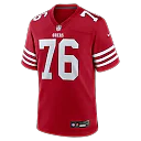 Zennovawear Vederian Lowe San Francisco 49ers Team Game Jersey - Scarlet
