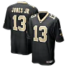 Zennovawear Velus Jones Jr. New Orleans Saints Team Game Jersey - Black