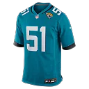 Zennovawear Ventrell Miller Jacksonville Jaguars Game Jersey - Teal