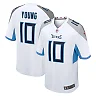Zennovawear Vince Young Tennessee Titans Retired Player Game Jersey - White
