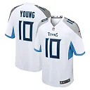 Zennovawear Vince Young Tennessee Titans Retired Player Game Jersey - White