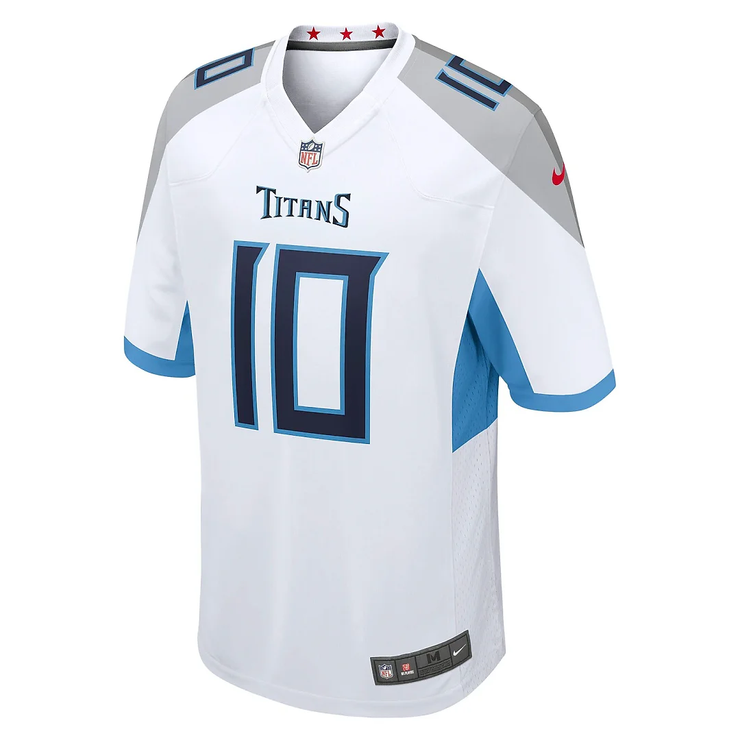 Zennovawear Vince Young Tennessee Titans Retired Player Game Jersey - White