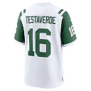 Zennovawear Vinny Testaverde New York Jets Retired Player Alternate Game Jersey - White