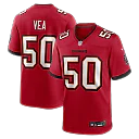 Zennovawear Vita Vea Tampa Bay Buccaneers Game Jersey - Red