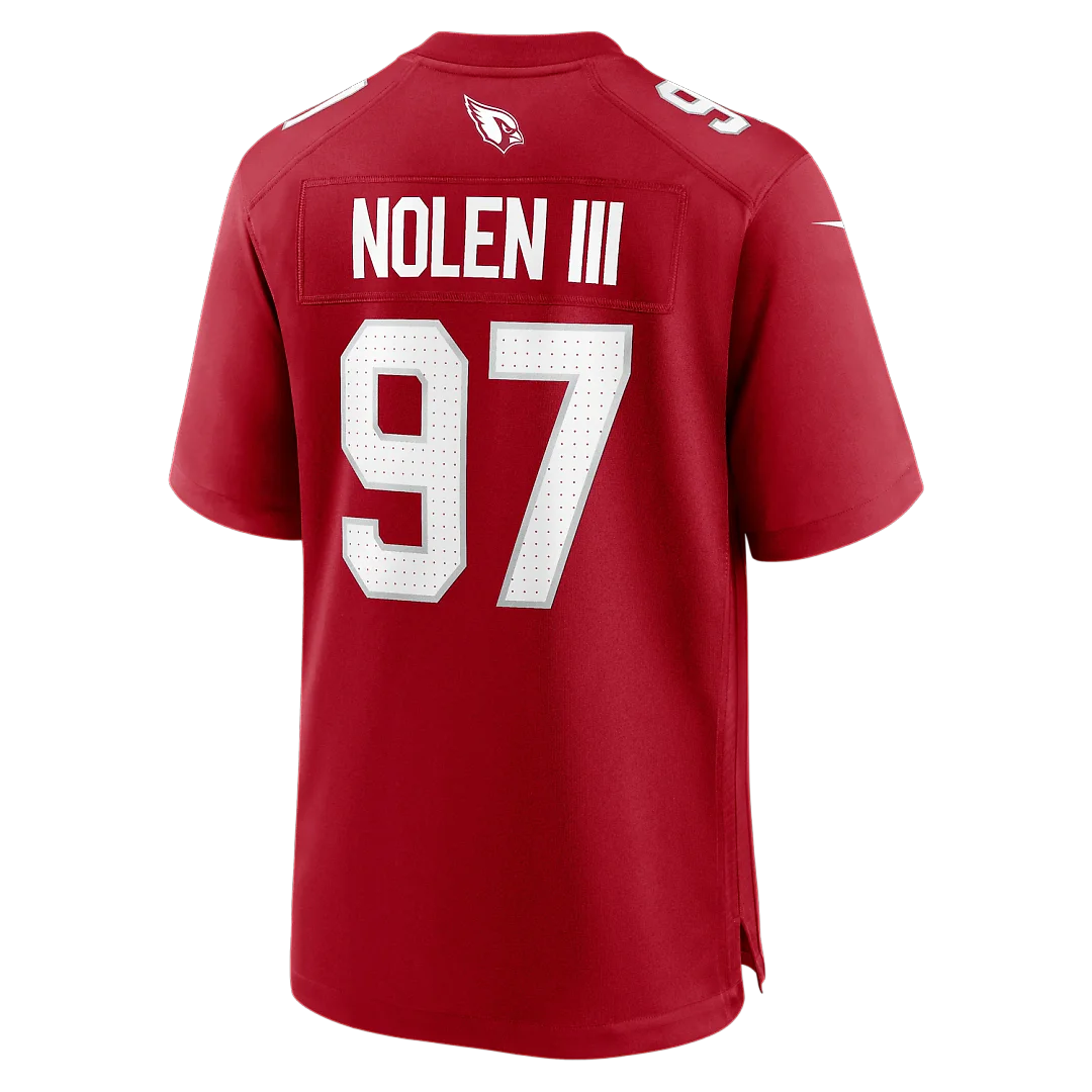 Zennovawear Walter Nolen Arizona Cardinals Game Player Jersey - Cardinal