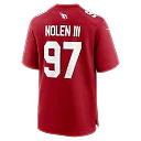 Zennovawear Walter Nolen Arizona Cardinals Game Player Jersey - Cardinal