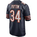 Zennovawear Walter Payton Chicago Bears Game Retired Player Jersey - Navy