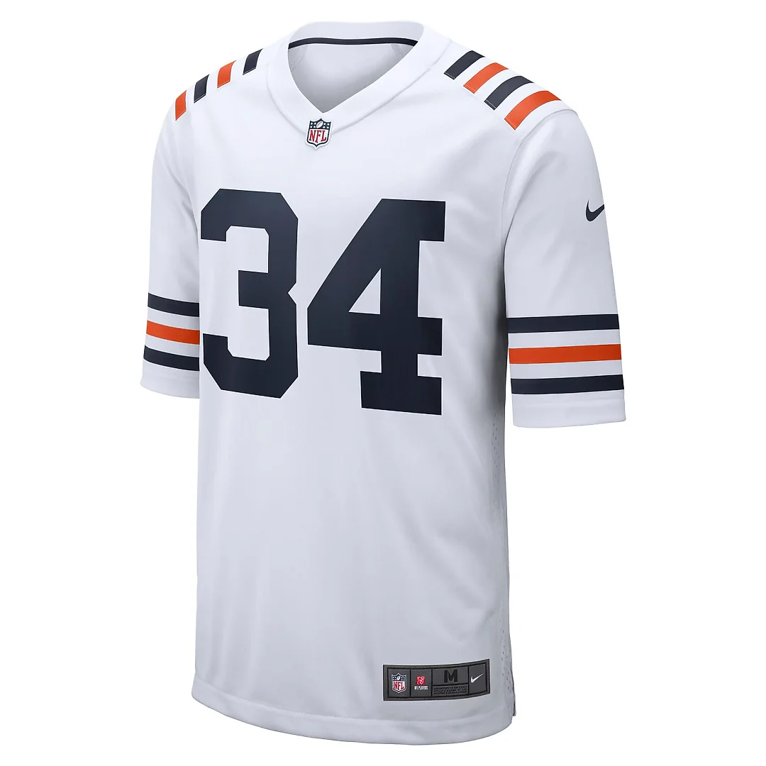 Zennovawear Walter Payton Chicago Bears Retired Player Alternate Game Jersey - White
