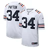 Zennovawear Walter Payton Chicago Bears Retired Player Alternate Game Jersey - White