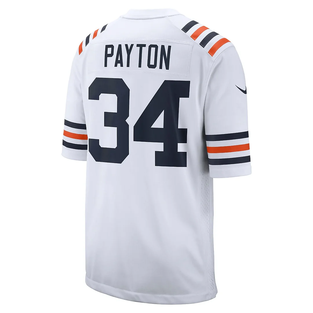 Zennovawear Walter Payton Chicago Bears Retired Player Alternate Game Jersey - White