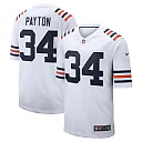 Zennovawear Walter Payton Chicago Bears Retired Player Alternate Game Jersey - White