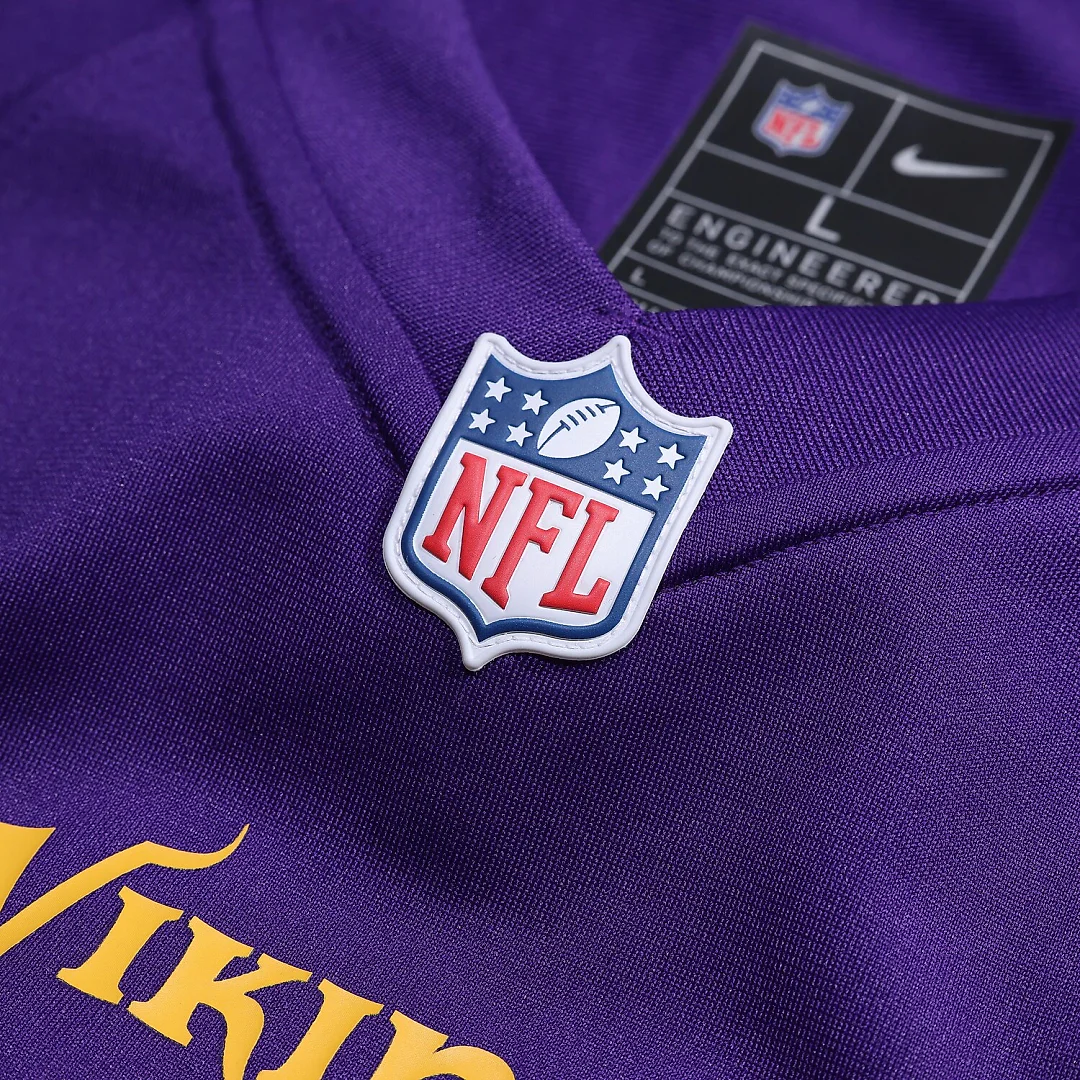 Zennovawear Walter Rouse Minnesota Vikings Team Game Jersey - Purple