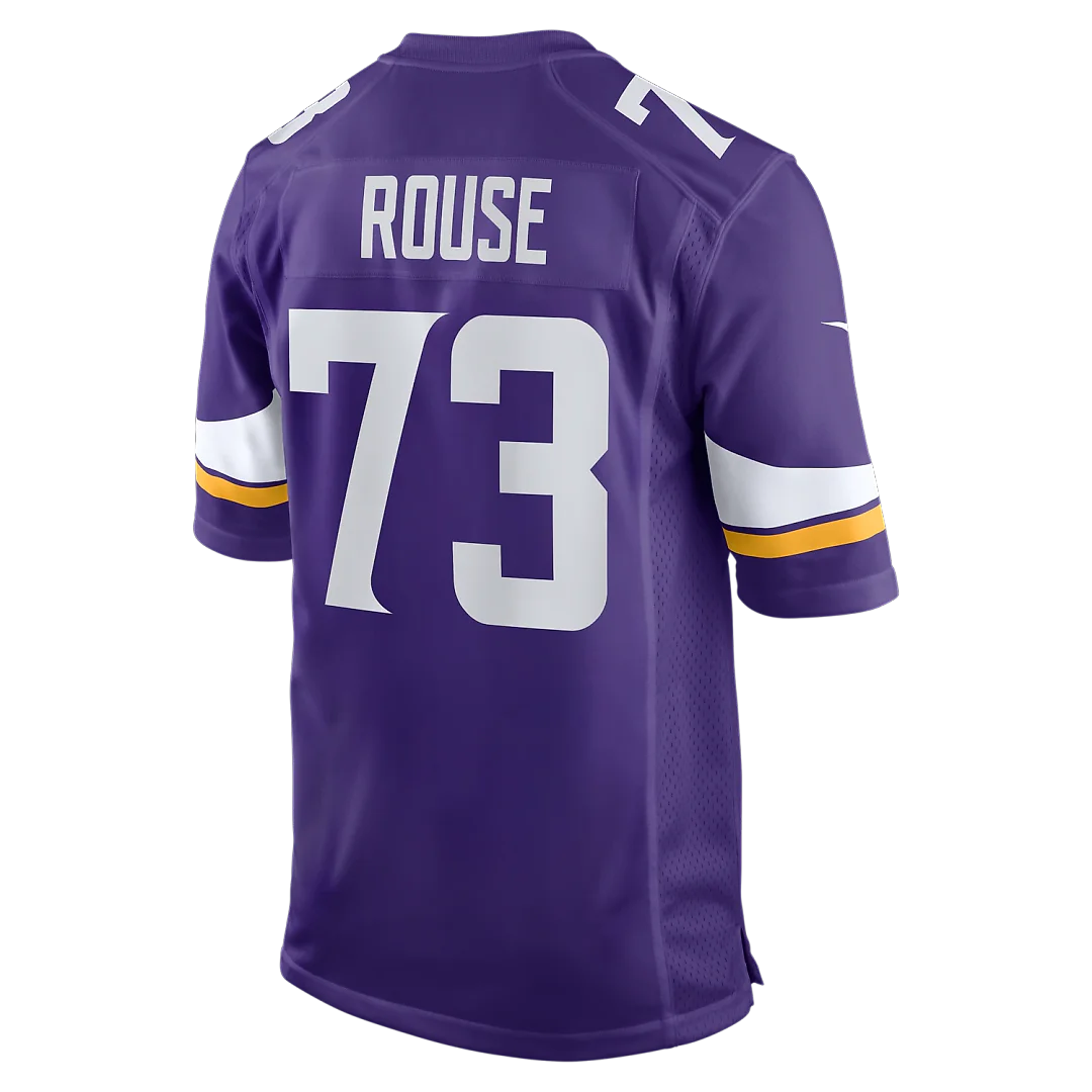 Zennovawear Walter Rouse Minnesota Vikings Team Game Jersey - Purple