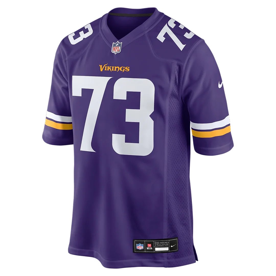 Zennovawear Walter Rouse Minnesota Vikings Team Game Jersey - Purple