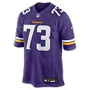 Zennovawear Walter Rouse Minnesota Vikings Team Game Jersey - Purple