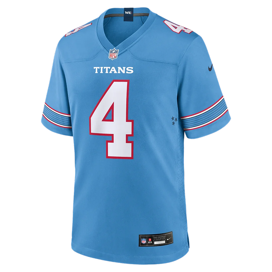Zennovawear Wan'Dale Robinson Tennessee Titans Team Game Jersey - Light Blue