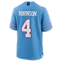 Zennovawear Wan'Dale Robinson Tennessee Titans Team Game Jersey - Light Blue