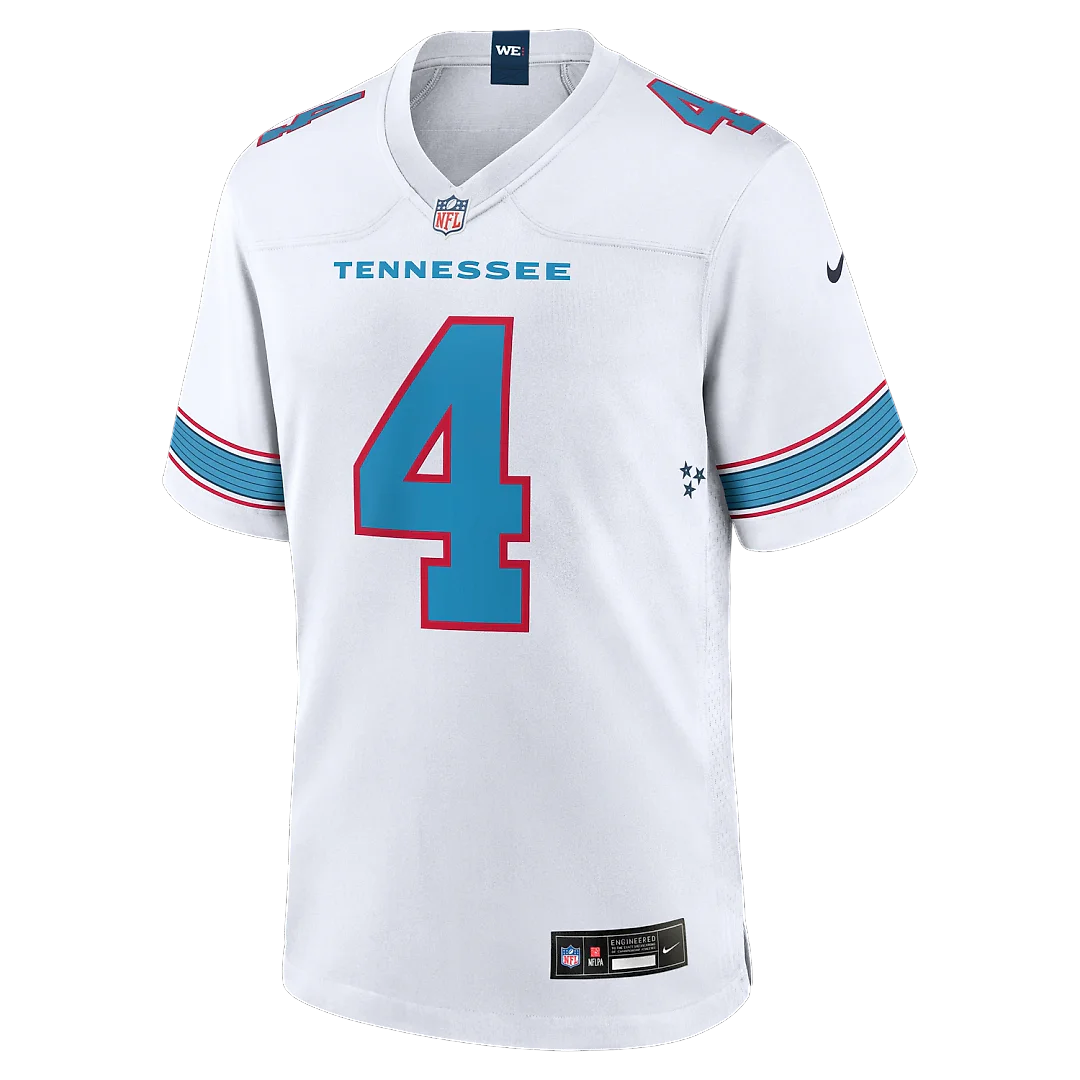 Zennovawear Wan'Dale Robinson Tennessee Titans Game Jersey - White