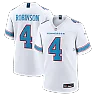 Zennovawear Wan'Dale Robinson Tennessee Titans Game Jersey - White