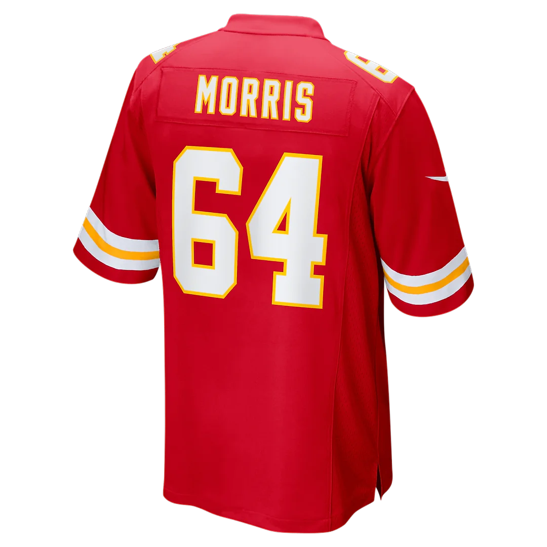 Zennovawear Wanya Morris Kansas City Chiefs Game Jersey - Red