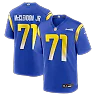 Zennovawear Warren McClendon Jr. Los Angeles Rams Team Game Jersey - Royal