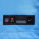 Zennovawear Warren Moon Tennessee Titans Retired Player Alternate Game Jersey - Light Blue