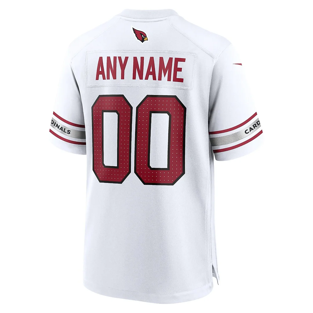 Zennovawear Arizona Cardinals Custom Game Jersey - White