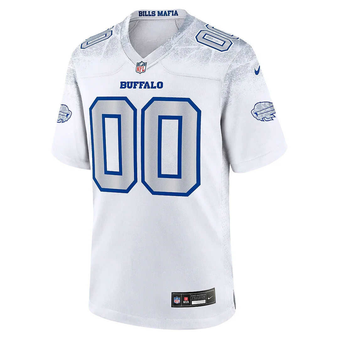 Zennovawear Buffalo Bills 2025 Rivalries Collection Custom Game Jersey - White