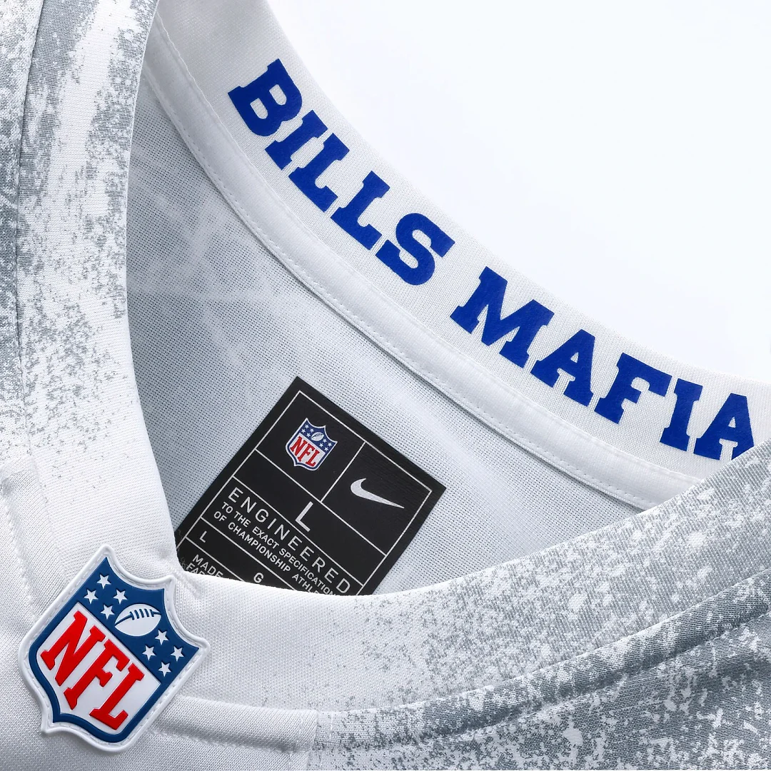 Zennovawear Buffalo Bills 2025 Rivalries Collection Custom Game Jersey - White