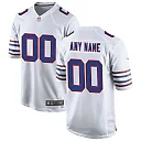 Zennovawear Buffalo Bills Alternate Custom Game Jersey - White