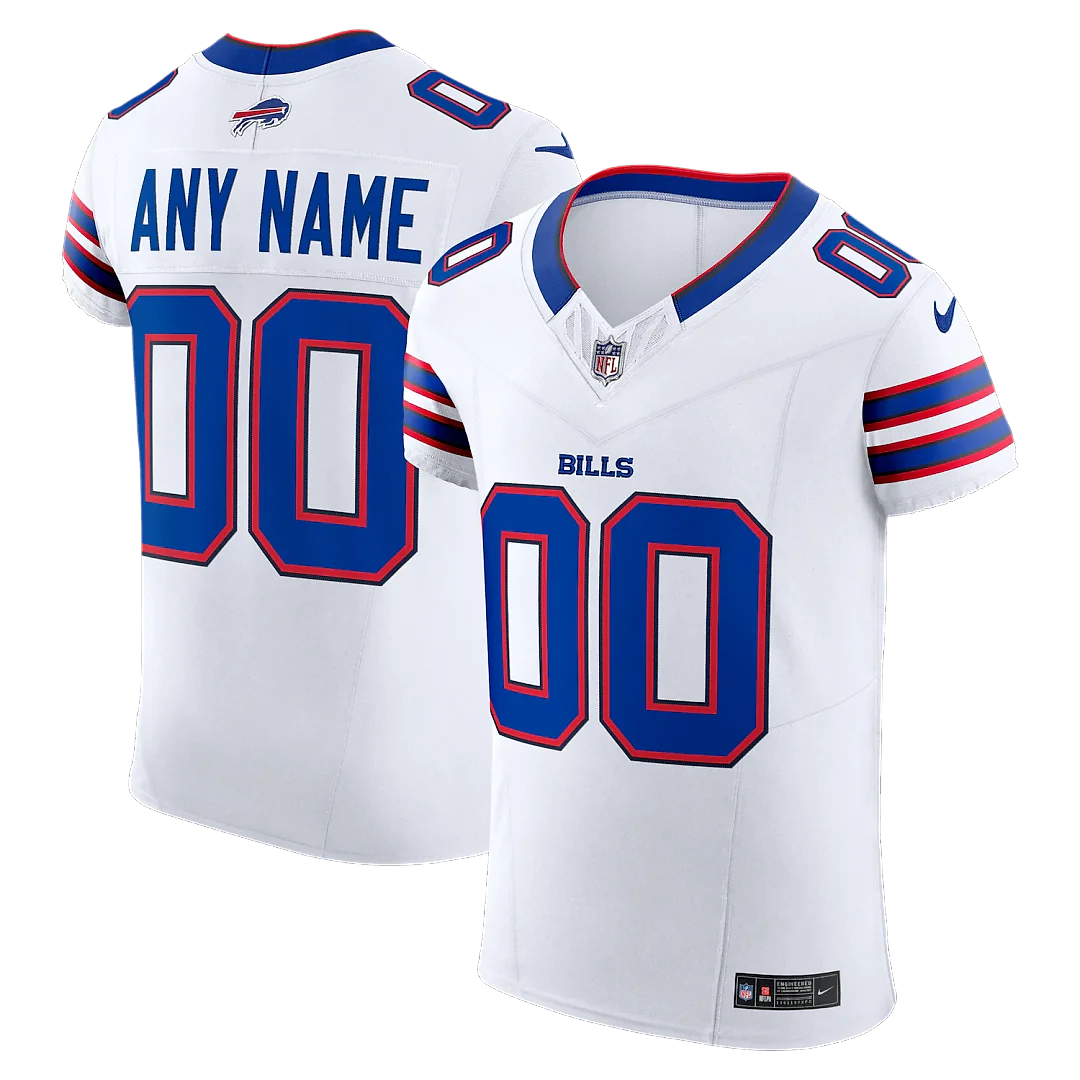 Zennovawear Buffalo Bills Vapor FUSE. Elite Custom Jersey - White