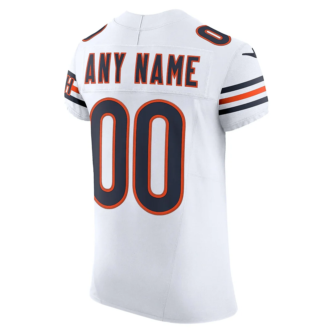 Zennovawear Chicago Bears Vapor FUSE. Elite Custom Jersey - White