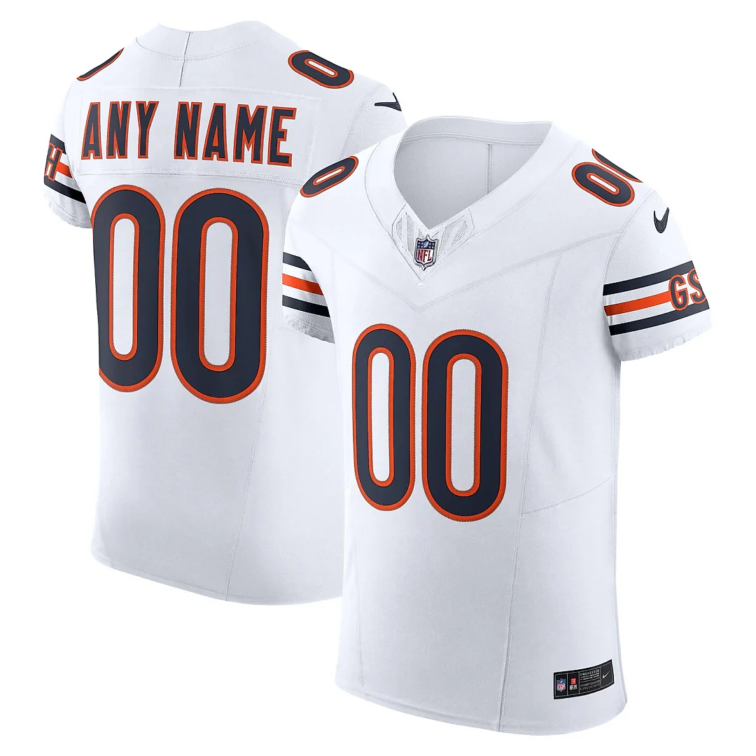 Zennovawear Chicago Bears Vapor FUSE. Elite Custom Jersey - White