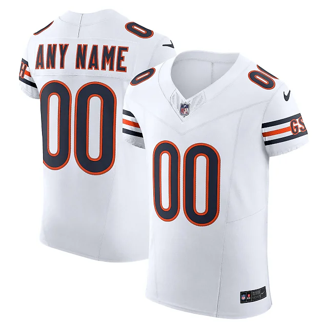 Zennovawear Chicago Bears Vapor FUSE. Elite Custom Jersey - White