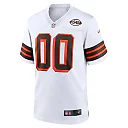 Zennovawear Cleveland Browns 1946 Collection Alternate Custom Jersey - White