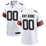 Zennovawear Cleveland Browns Custom Game Jersey - White