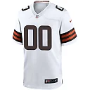 Zennovawear Cleveland Browns Custom Game Jersey - White