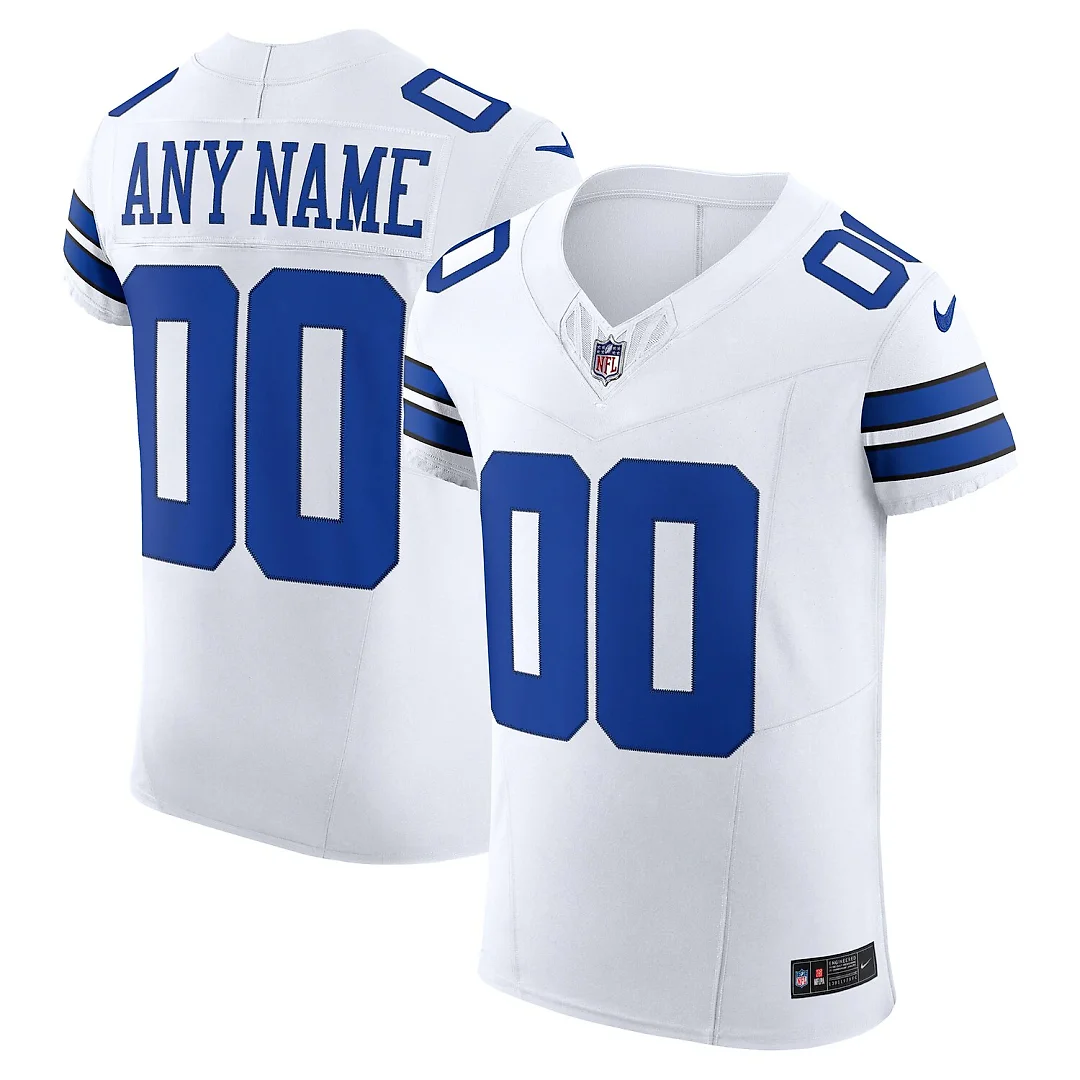 Zennovawear Dallas Cowboys Vapor FUSE. Elite Custom Jersey - White