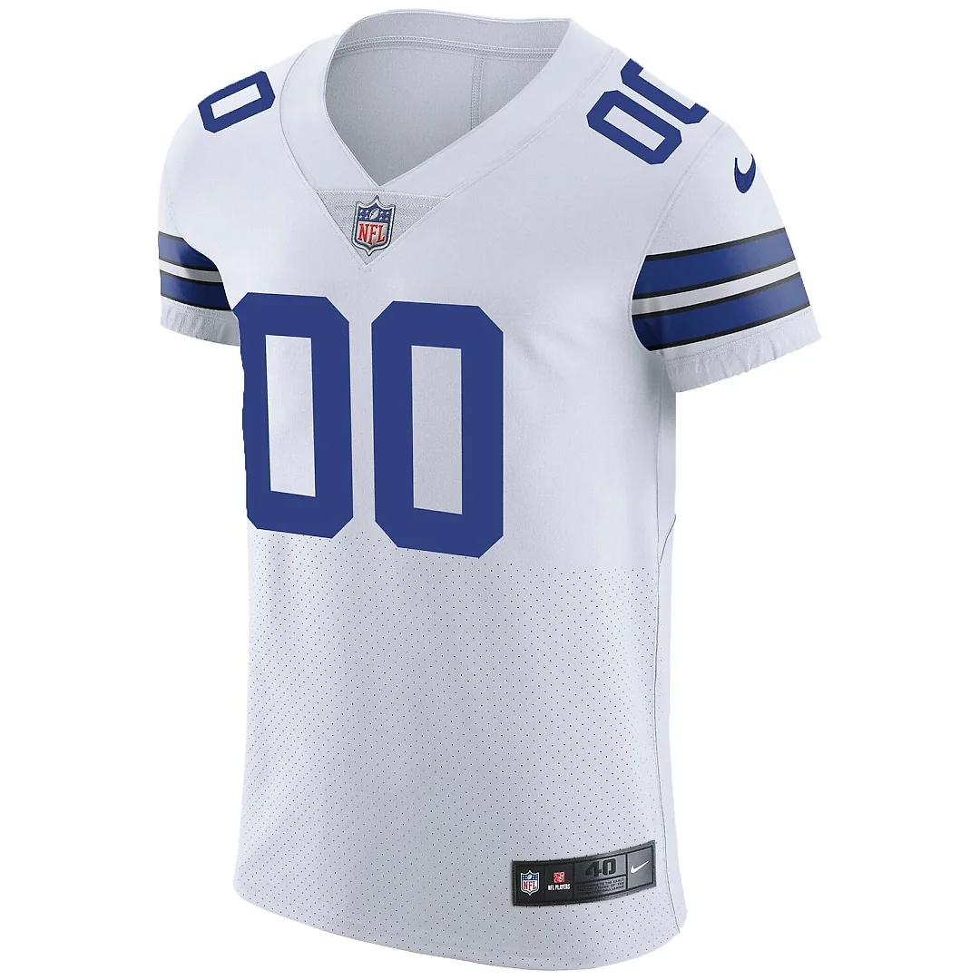 Zennovawear Dallas Cowboys Vapor Untouchable Custom Elite Jersey - White