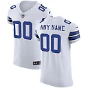 Zennovawear Dallas Cowboys Vapor Untouchable Custom Elite Jersey - White