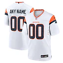 Zennovawear Denver Broncos Custom Game Jersey - White